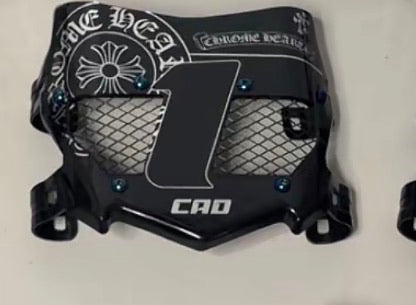 Titanium Vented Plate (Pre order) (Chrome Hearts edition)