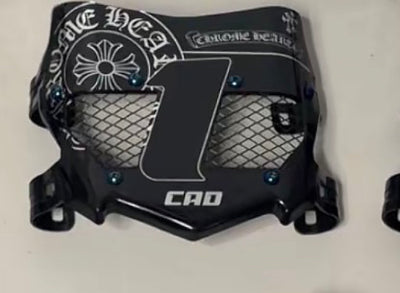 Titanium Vented Plate (Pre order) (Chrome Hearts edition)